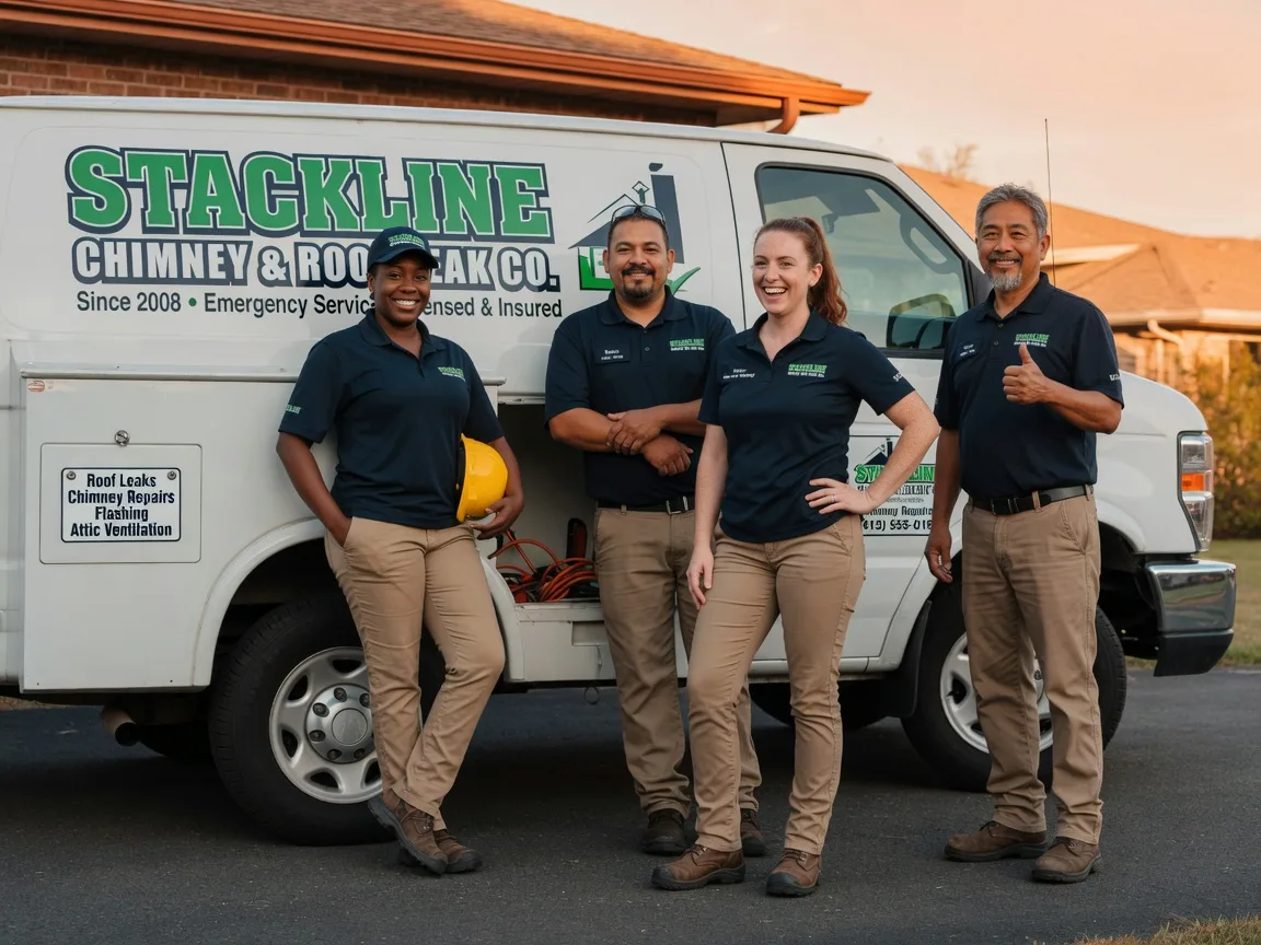 Chimney flashing repair company in Mount Olive, IL